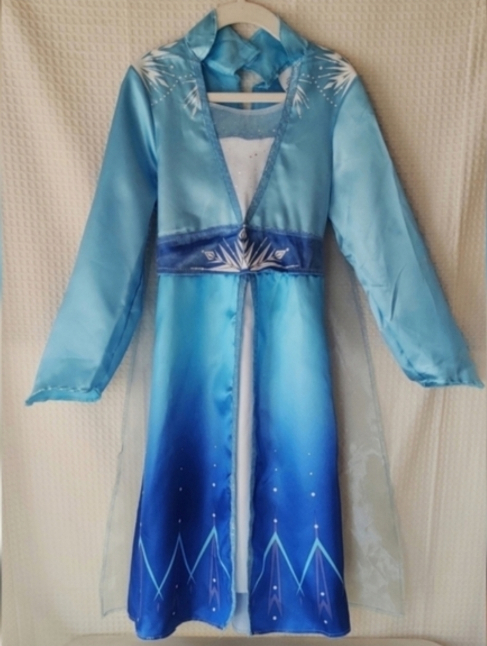 Disney Girls Frozen Elsa Fantasy play Costume Size 4-6x